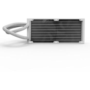 Zalman Ūdens dzesētājs Reserator5 Z24 ARGB White ZT1225ASM, 120mm, 27mm, 278mm, 1000-2500 apgr./min., 0,7-0,85L/min, 12V, 0,35A, 4 (Reserator5 Z24 ARGB White)