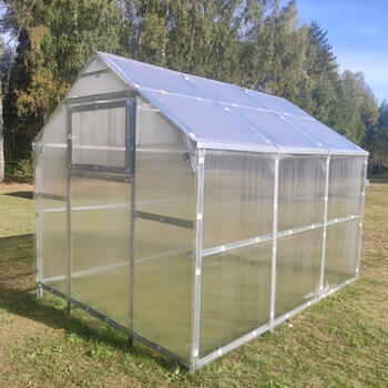 Siltumnīca KLASIKA BERNARD 2,35x2 m ar 6mm polikarbonāta pārklājumu; 23502B6; 4779037492091 (23502B6)