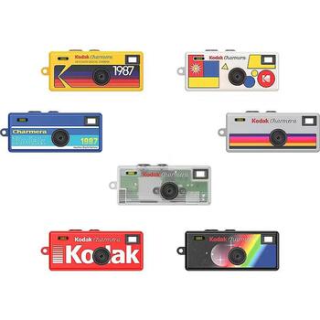 Kodak Charmera брелок цифровая камера RK0601, 1,6 МП, 1440 × 1080, 30 к/с, USB-C, microSD до 128 ГБ, 7 фильтров (RK0601)