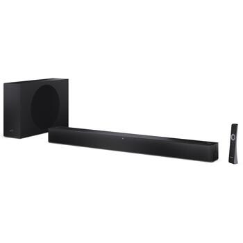 Sharp 2.1 Dolby Atmos/DTS Virtual:X звуковая панель HT-SBW310, 330 Вт, Bluetooth, беспроводное соединение, черный (HT-SBW310)