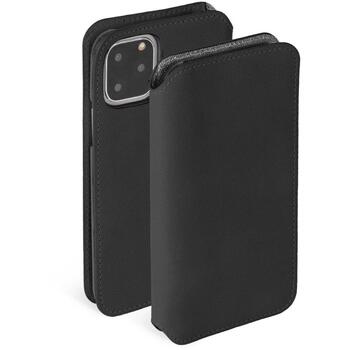 Krusell Sunne PhoneWallet 61747, черный, искусственная кожа, тип кошелька, вырез под камеру, защита от царапин, отделение для карт (61747)