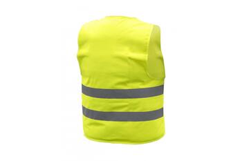 Hogert Augstas redzamības veste HT5K231-L, 120g/m², 2 atstarojošas lentes, Velcro, EN 20471, CAT.II (HT5K231-L)