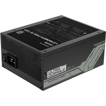Gigabyte Datora barošanas bloks GP-UD1600PM PG5, 1600W, 80 PLUS Platinum, pilnībā modulārs, aktīvā dzesēšana, 1 ventilators (GP-UD1600PM PG5)