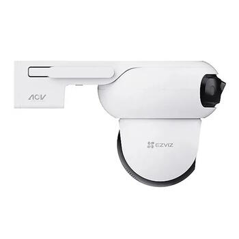 EZVIZ HB90/SP наружная поворотная камера 4MP+4MP PTZ WiFi солнечная панель Белая (CS-HB90x/SP)