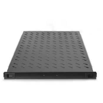 Digitus Полка для стойки DN-19 TRAY-2-1000SW, 48.3см, 72см, 5см, черный, регулируемая глубина, сталь (DN-19 TRAY-2-1000SW)