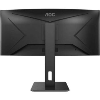 Aoc Монитор CU34P2A, 3440 x 1440, 100 Гц, 1 мс, 2 x HDMI, DisplayPort 1.2, USB 3.2 x 4, VESA 100 x 100 (CU34P2A)