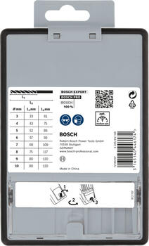 7 urbju kompl. kokam X-Pro Line,3/4/5/6/7/8/10, Urbjmašīnām/skrūvgriežiem PRO WOOD SPIRĀLURBJU KOMPLEKTS, 2607017034, BOSCH (2607017034)