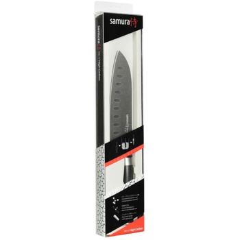 Samura Santoku нож SM-0094B, AUS-8, 58 HRC, 180 мм, рукоять G-10, stonewash (SM-0094B)