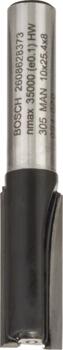 Pirkstfrēze frēze HM B=10 mm, l=25 mm,kāts 8mm, Rokas frēzēm, malu frēzēm GROPJU FRĒZE STANDARD FOR WOOD, 2608628373, BOSCH (2608628373)