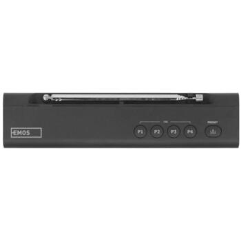 Emos Портативное радио E0090, DAB/DAB+/FM, 337г, 2,4 дюйма TFT, Bluetooth 5.0, 10м, функция будильника (E0090)