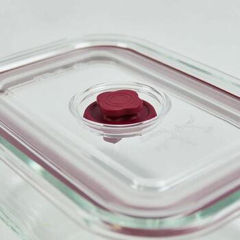 Jata Контейнер для еды HREC4205, 800ml, 3000ml, боросиликатное стекло, крышка с вакуумной функцией, 2 контейнера (HREC4205)