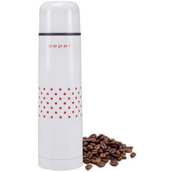 Beper Термос BI.504, 500ml, нержавеющая сталь, красная точка, кружка (BI.504)