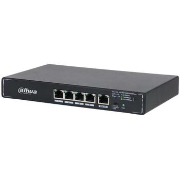 Dahua SMG1005 Настольный коммутатор 5P 5 x RJ-45 10/100/1000/2500 Mbps, unmanaged, 12 V, 25 Gbit/s, 18.6 Mpps (SMG1005)