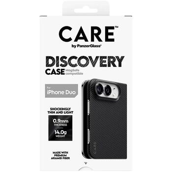 PanzerGlass Discovery Case | Back cover | Apple | iPhone 2026 Fold | Recycled plastic | Black (CR83510)