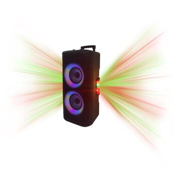 Denver Беспроводная колонка TSP-353 111151120040, 400 W, 3600 mAh, 4 ч зарядка, Bluetooth, AUX, Micro SD, 2 ч воспроизведение (111151120040)