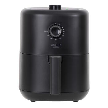 Karstā gaisa fritieris ar konvekcijas tehnoloģiju AD 6310 2200 W 3 L 80–200 °C 30 min taimeris Melna Adler (AD 6310)
