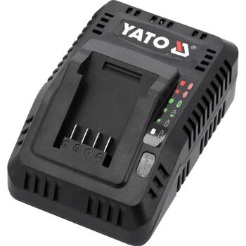 Yato Lādētājs YT-828500, 18V, 4.5A, Li-Ion, 200-240V, 50/60Hz, IPX0, II klase, Uzlādes indikators (YT-828500)