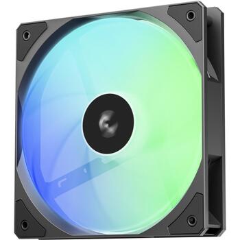 Deepcool datora korpuss CG590 MESH 2F R-CG590MESH-BKANA2-G, Mid Tower, melns, rūdīts stikls, 7 paplašināšanas sloti, 1+1x3.5