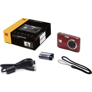Kodak FZ45 цифровая камера FZ45RD, 16.35MP, 4x оптический зум, 1080p видео, 2.7