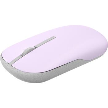 Asus Беспроводная мышь Marshmallow MD100 90XB07A0-BMU010, 1600 DPI, 2.4 ГГц, Bluetooth 5.0 LE, 10 м, оптическая, фиолетовая (90XB07A0-BMU010)