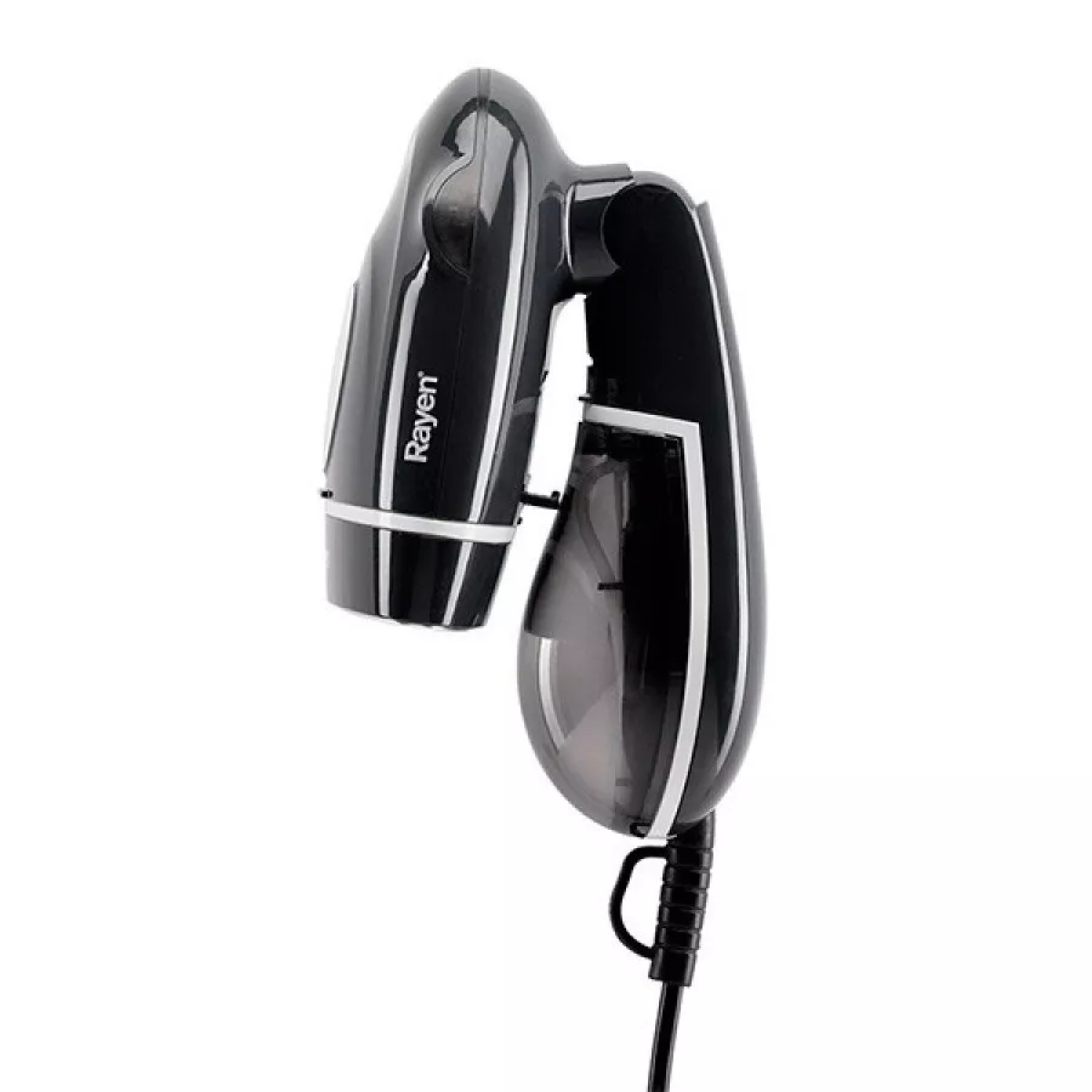 Rayen 016222 Rokas tvaika gludeklis, 1300W, 140ml, 2m, melns, ABS, nolokāms (016222)