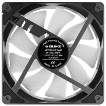 Xilence Datora korpuss ventilators XPF120X.ARGB XF083, 120mm, 68.2m³/h, 500-1800RPM, FDB, 4 skrūves (XF083)
