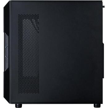 Zalman I3 NEO ARGB V2 BLACK, ATX Midi Tower korpuss, 4x120mm ARGB ventilatori, melns (I3 NEO ARGB V2 BLACK)