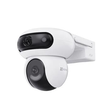 EZVIZ HB90/SP наружная поворотная камера 4MP+4MP PTZ WiFi солнечная панель Белая (CS-HB90x/SP)