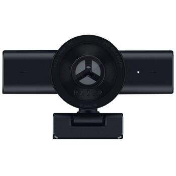 Razer web kamera Kiyo V2 X RZ19-05380200-R3M1, 2560 x 1440, 60 fps, 3.7 MP, USB 2.0, 80° redzes lauks, iebūvēts mikrofons (RZ19-05380200-R3M1)