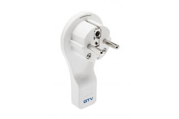Gtv AE-VA1UNI-00 плоская электрическая вилка, 16A, 250V, белый, IP20, класс I (AE-VA1UNI-00)