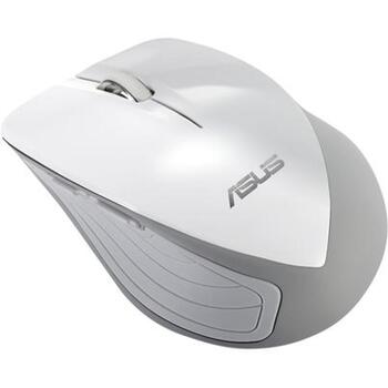 Asus optiskā pele WT465 90XB0090-BMU050, 2,4 GHz, 1600 dpi, 5 pogas, RF bezvadu, 1 AA akumulators, ergonomisks dizains (90XB0090-BMU050)