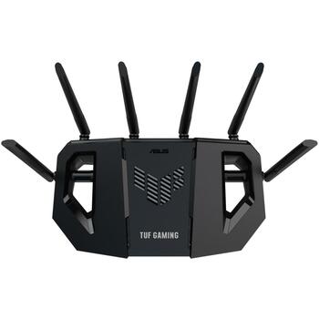 Asus беспроводной маршрутизатор TUF GAMING BE6500, 6500 Мбит/с, Dual-band, 4x 2.5GbE порта, 6 антенн, безопасность WPA3 (TUF GAMING BE6500)