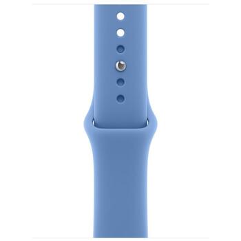 Apple ремешок для умных часов MJW34ZM/A, 46мм, M/L, васильковый синий, высокопроизводительная резина, для умных часов (MJW34ZM/A)