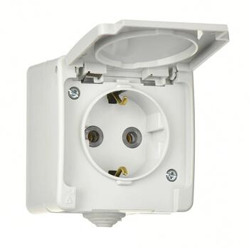 Kontaktligzda IP54 v/a, 1v.,ar saz. 01071300-100117, GÜNSAN (01071300-100117)