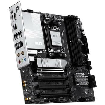Msi Dēļa tips PRO B850M-P WIFI, AMD Ryzen 7000/8000/9000, DDR5 8200+ MT/s, 5G LAN, Wi-Fi 7, 4 DIMM, 3 M.2 (PRO B850M-P WIFI)