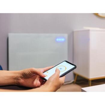 Lafe Обогреватель LAFHEA47730, 500W, инфракрасный, белый, таймер, термостат, напряжение 220–240V, умная функция (LAFHEA47730)