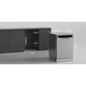 DISHWASHER BUILT-IN DZ401 PRO/DN15-DZ401PQSEU DREAME (DN15-DZ401PQSEU)
