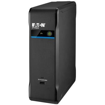 Eaton UPS 3P900UD 0.9 кВА, 540 Вт, 4 C14 разъема, 2 USB Type A/C, 9 Ач, 12 В, LED дисплей, 25 дБ, черный (3P900UD)