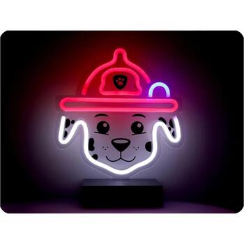 PAW PATROL LED неоновая лампа на подставке Marshall 29726, 1,5м USB, декоративная, для помещений (29726)