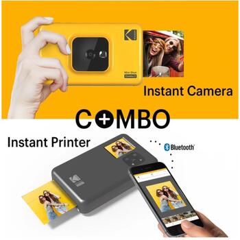 Kodak Mini Shot 2 Camera and Printer Combo Yellow (C210Y)