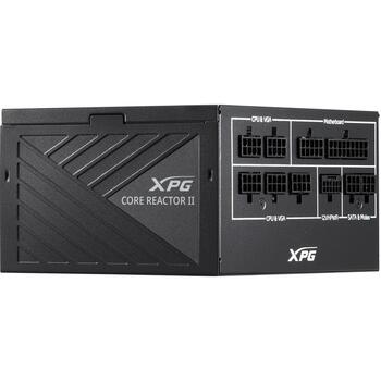 Adata Блок питания COREREACTORII1200G-BKCEU, 1200W, 100-240V, 50/60Hz, 80 PLUS Gold, полностью модульный, 9 SATA, 8 PCIe (COREREACTORII1200G-BKCEU)
