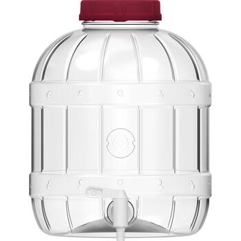 Browin Многофункциональная банка с краном 10л 602510, 10л, Ø100, без BPA, 6 крючков (602510)