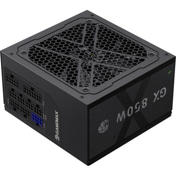 Gamemax barošanas bloks GX 850GF, 850 W, Zelta, Pilnībā modulārs, 120 mm ventilators, 80 PLUS Gold (GX 850GF)