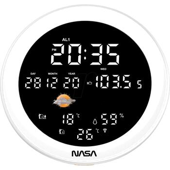 Nasa Метеостанция/Динамик WSP1700WD, 3 уличных датчика, 10м, 1x3W, Bluetooth 3.0, FM 10 станций (WSP1700WD)