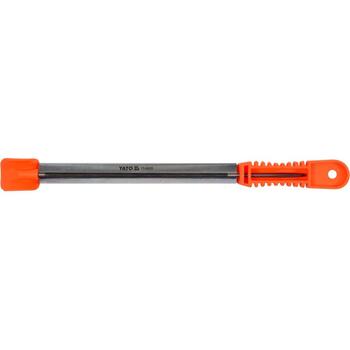 Yato ķēdes zāģa vīle ar vadotni YT-85035, 250 mm, 4 mm, gultņu tērauds, PP rokturis, 30°, 35°, 3/8