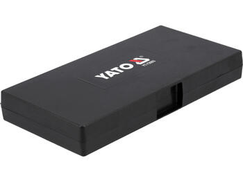 Yato Цифровой штангенциркуль для тормозных дисков YT-72093, 0-70 мм, ±0.03 мм, 55 мм, 180 мм, DIN 862, ЖК-дисплей, аккумулятор (YT-72093)