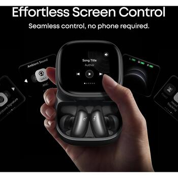 Anker Soundcore беспроводные наушники Liberty 5 Pro Max D1204G11, Bluetooth 6.1, 9.2 мм, IP55, микрофон, шумоподавление (D1204G11)