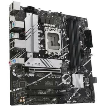 Asus Mātesplate PRIME B760M-A D4-CSM, LGA 1700, DDR4, 128 GB, 2 M.2, 4 SATA III, 2.5 Gb Ethernet, 7.1 audio (PRIME B760M-A D4-CSM)
