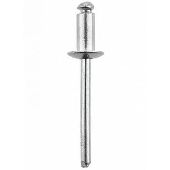 Hogert Алюминиевые заклепки 4×10 HT2C174, 10mm, 4mm, 4.2mm, 800 шт. (HT2C174)