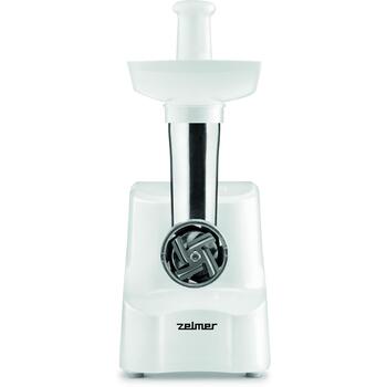 Zelmer Мясорубка ZMM1011 70505160P, 1000W, 1.3 кг/мин, 2 металлических решетки, реверс, адаптер для колбас (70505160P)